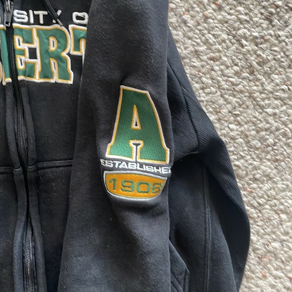 University of Alberta Zip Up Hoodie - Picture 3 of 6